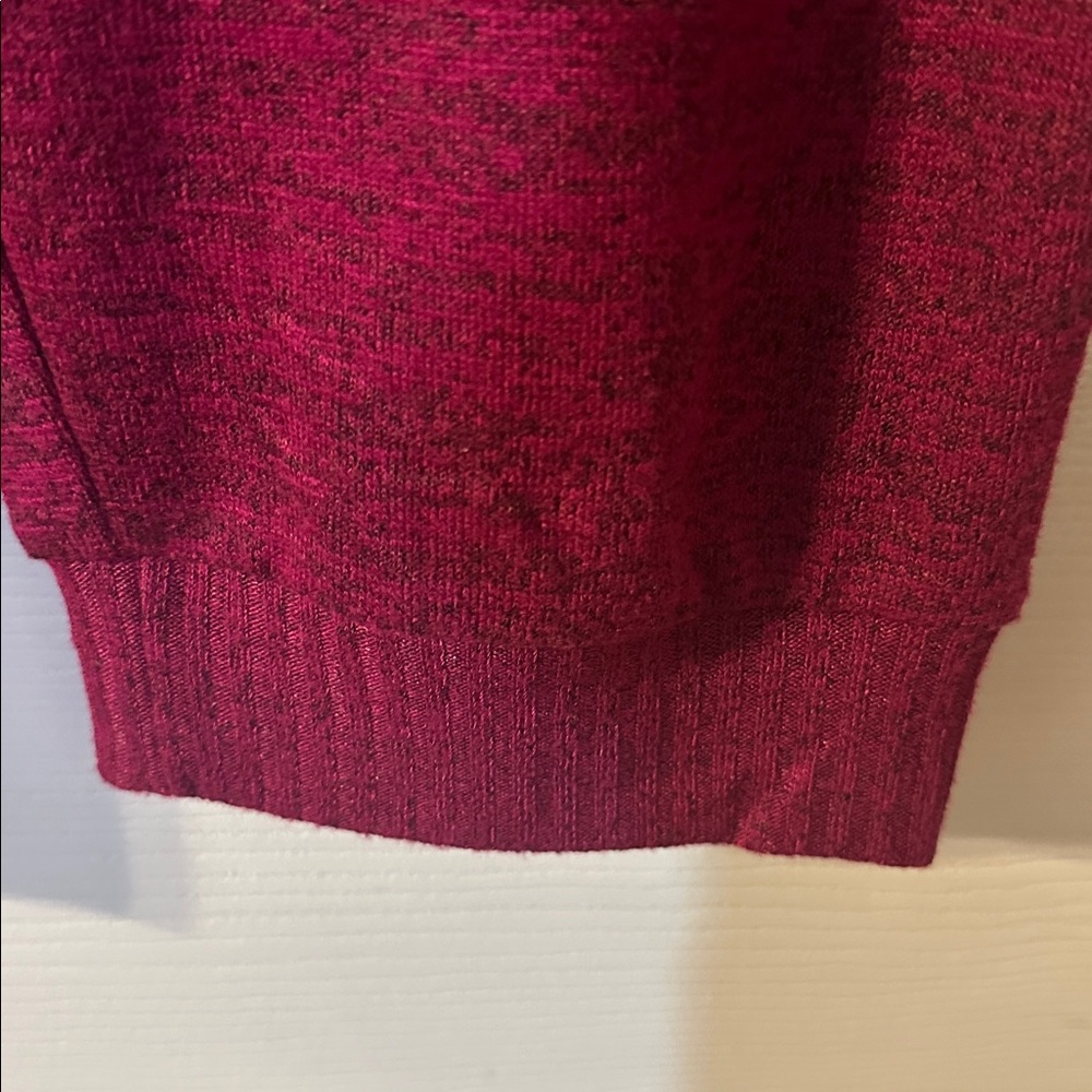 Chico's Zenergy Burgundy/Black Mix 2 piece outfit - Picture 8 of 10